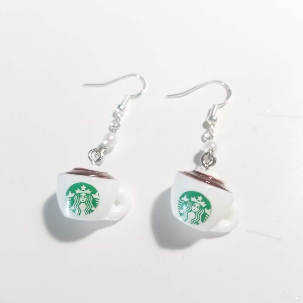 Coffee Earrings
